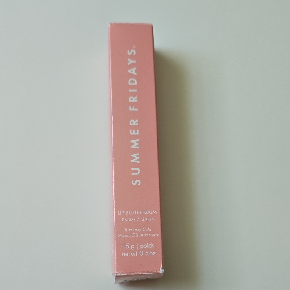 Summer Fridays Lip Butter Balm in Birthday Cake